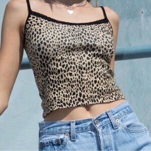 RARE Brandy Melville Leopard Print Tank